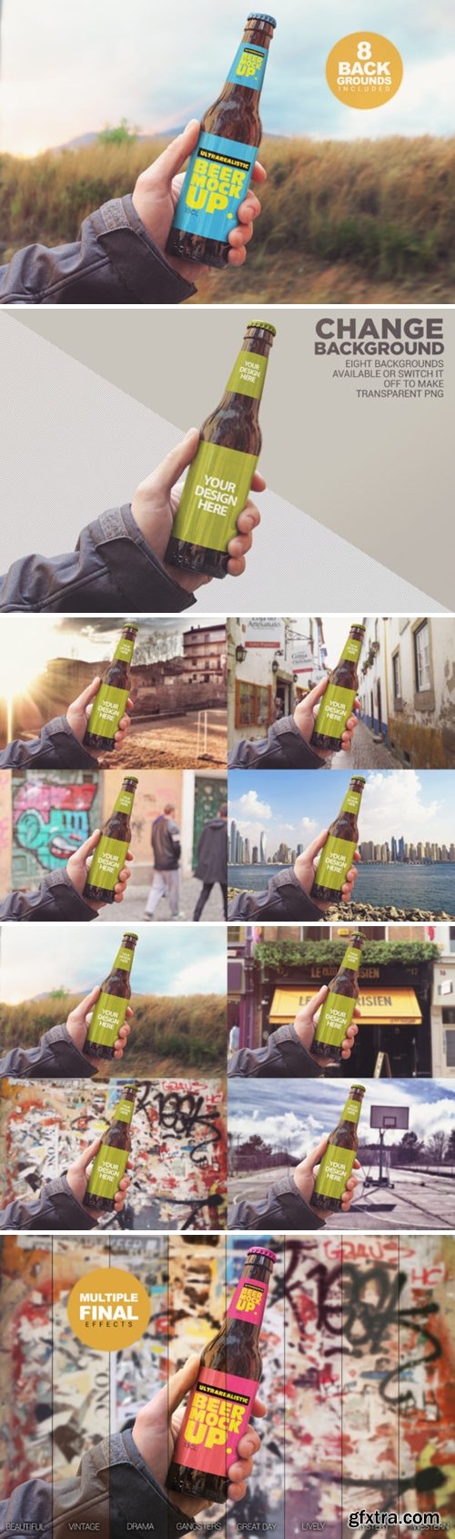 Personalized Background Beer Mockup 1588430