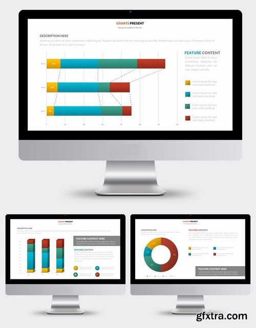 Charts Powerpoint and Keynote Templates