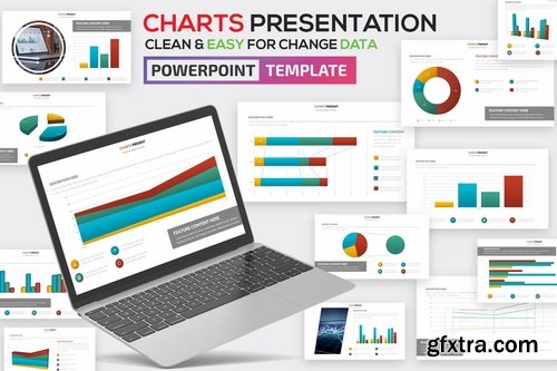 Charts Powerpoint and Keynote Templates