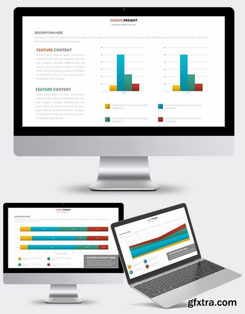 Charts Powerpoint and Keynote Templates