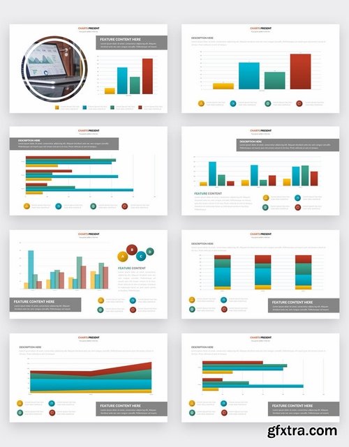 Charts Powerpoint and Keynote Templates