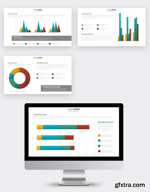 Charts Powerpoint and Keynote Templates