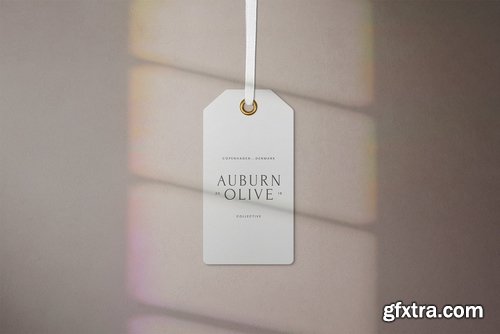 Garment Label Tag Mockups