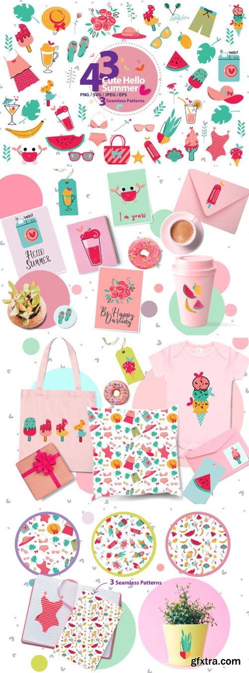 Cute Hello Summer Bundle 1421000