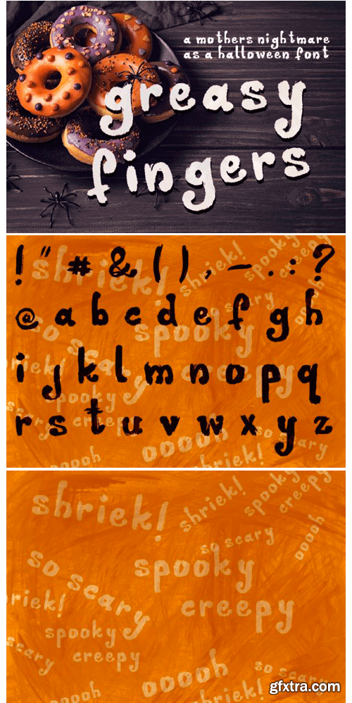 Greasy Fingers Font