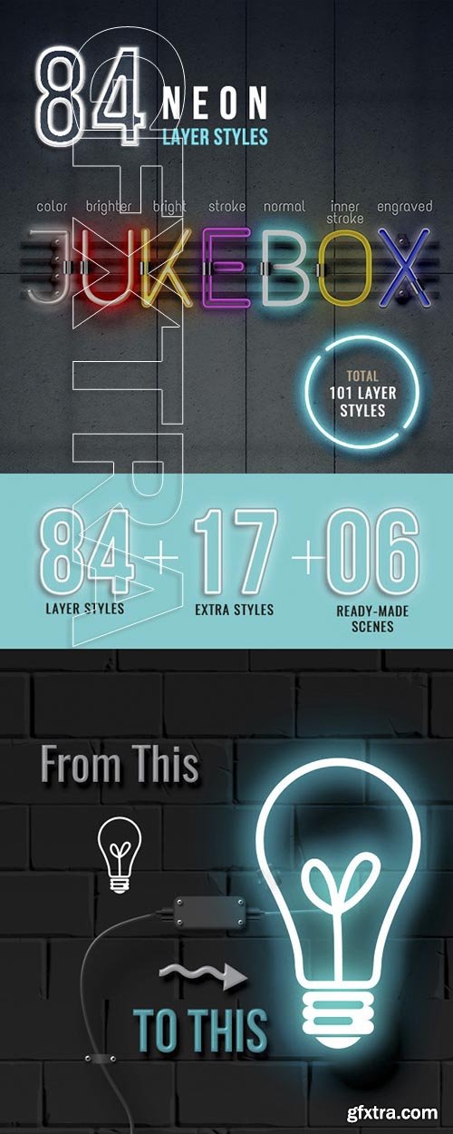 GraphicRiver - Neon Sign Styles Creator 23937432