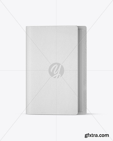 Matte Leather Passport Mockup 46069