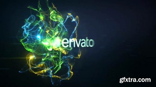 Videohive Colorful Trails Logo Intro 20843672