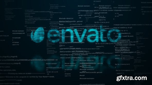 VideoHive Digital Code Logo Reveal 23589751