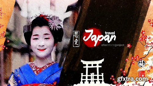 Videohive Travel Japan Tradition Opener 23672224