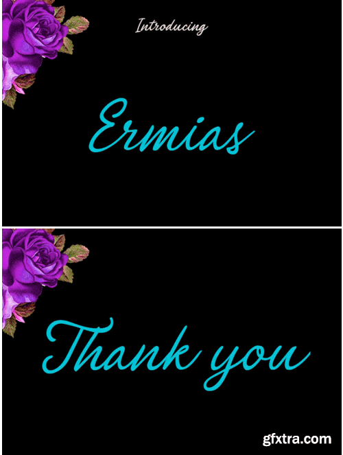 Ermias Script Font