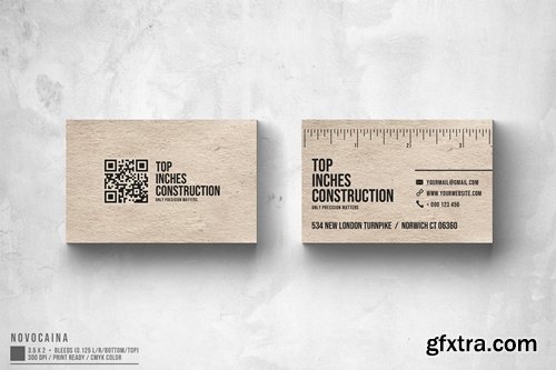 Inches Business Card Design