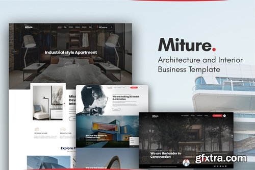 Miture - Architecture & Interior Business Template