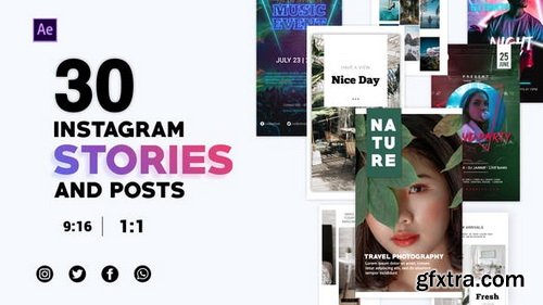 Videohive - Insta Story Bundle - 24048633 » GFxtra