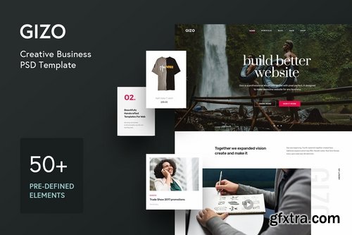 Gizo - Creative Business PSD Template