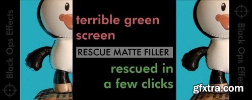 Rescue Matte Filler v1.1 for After Effects MacOS