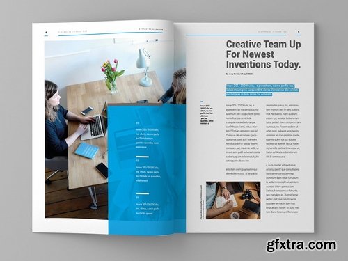 C-Operate - Magazine Template