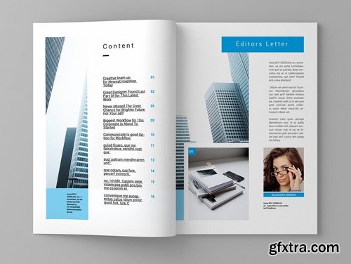 C-Operate - Magazine Template