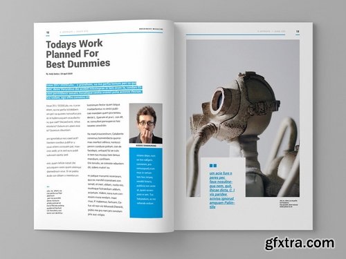 C-Operate - Magazine Template