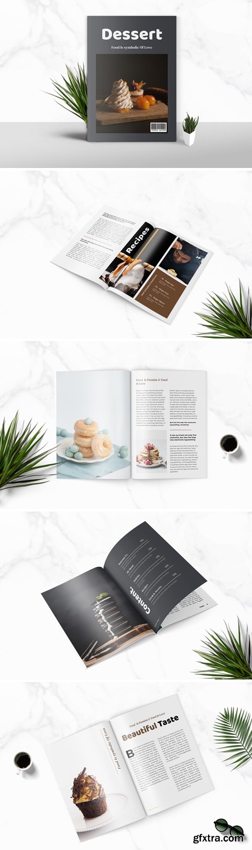 Food Magazine Template