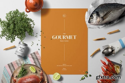 Complete Restaurant Menu Set