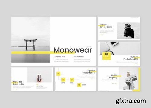 Monowear - Powerpoint Google Slides and Keynote Templates