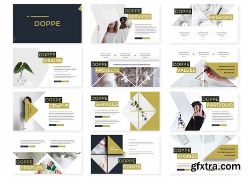 Doppe - Powerpoint Google Slides and Keynote Templates