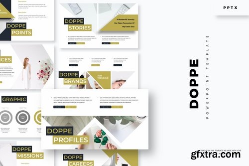 Doppe - Powerpoint Google Slides and Keynote Templates