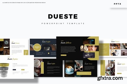 Dueste - Powerpoint Google Slides and Keynote Templates