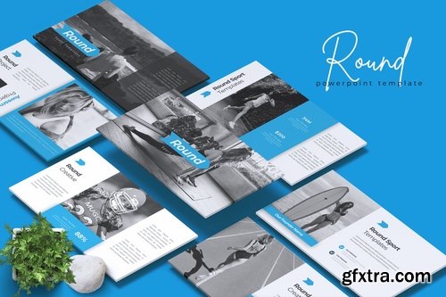 ROUND Sport Powerpoint And Google Slides Templates GFxtra