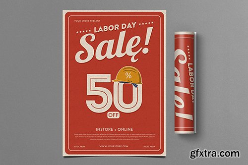 Labor Day Sale Flyer