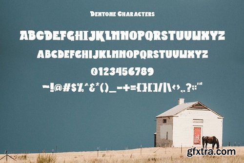 CM - Dextone Typeface 3932214