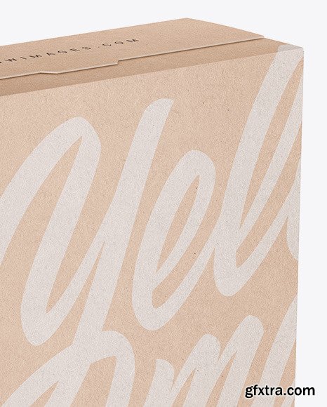 Two Kraft Boxes Mockup 46090