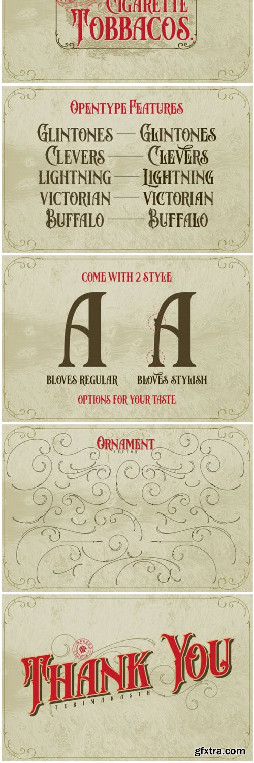 Bloves Font