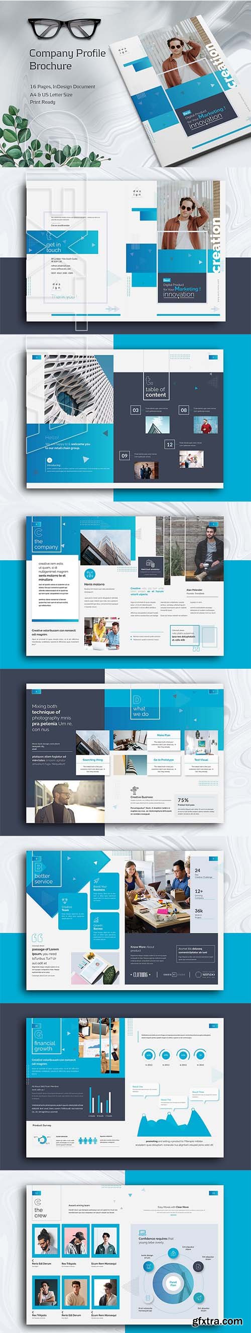 CreativeMarket - Company Profile Brochure 3907993