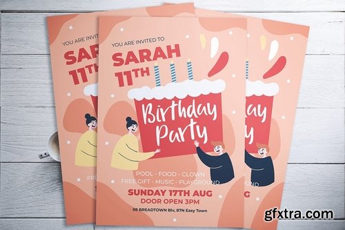 Birthday Party Flyer