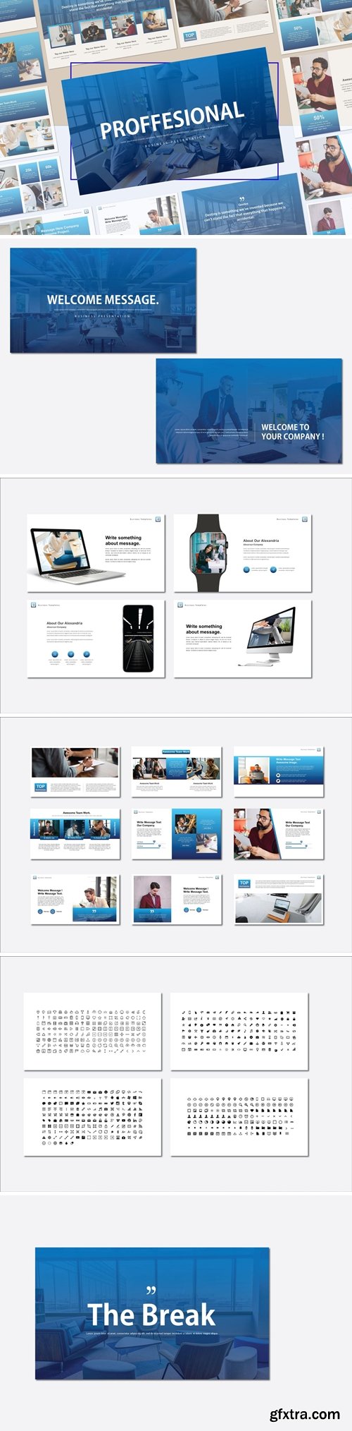 PROFFESIONAL Powerpoint, Keynote and Google Slides Templates