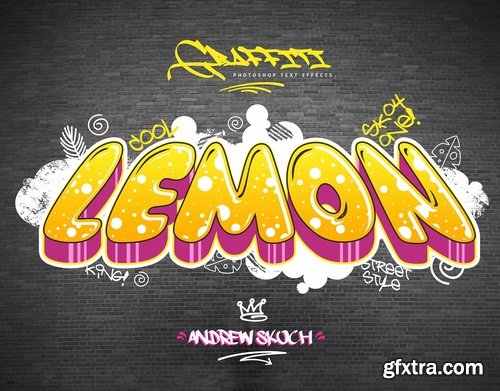 GraphicRiver - Graffiti Text Effects - 10 PSD - vol 2 23895863