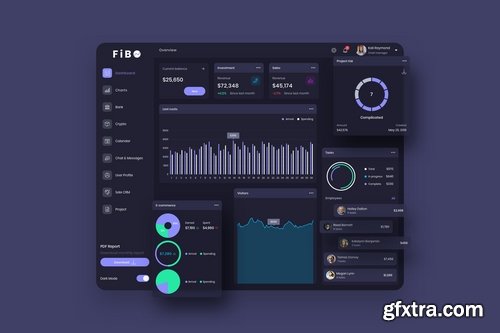 Dashboard UI Light and Dark Big Pack