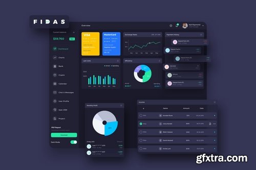 Dashboard UI Light and Dark Big Pack