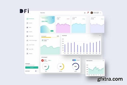 Dashboard UI Light and Dark Big Pack