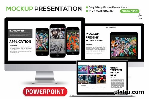 Mockup Powerpoint and Keynote Templates