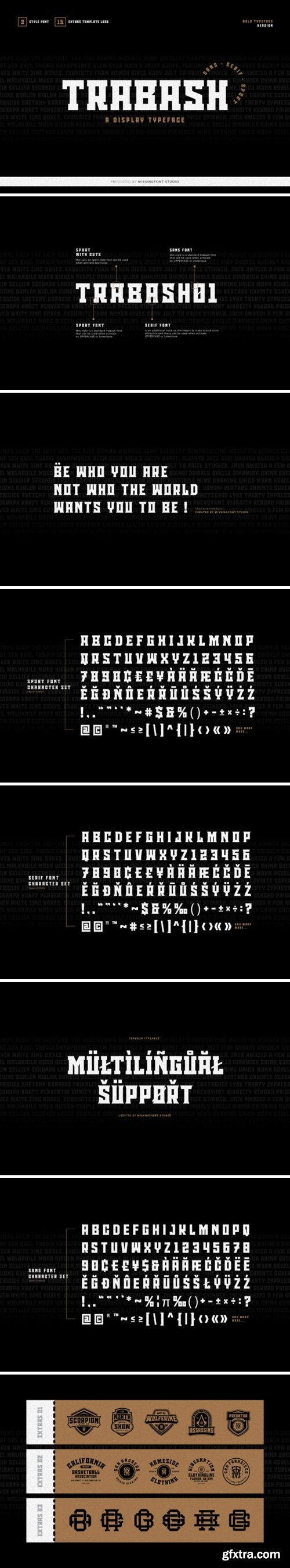 CM - Trabash Font + Extras 3923443