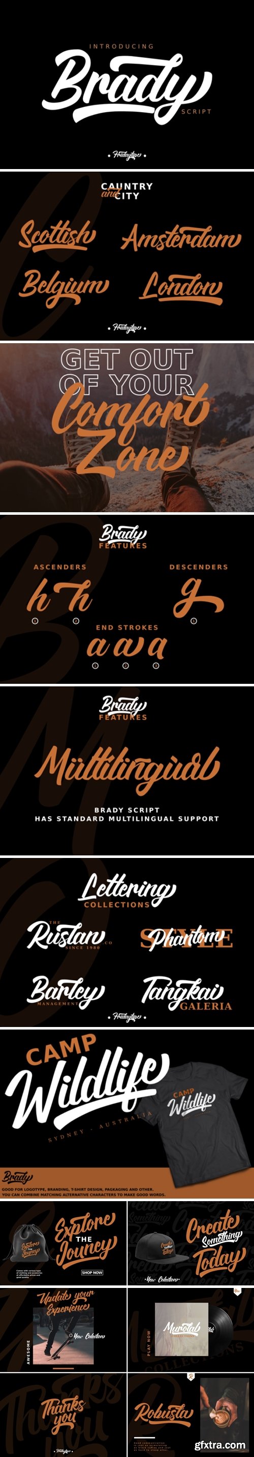 Brady Font