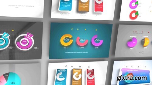 Videohive - 3D Pie Chart Infographics - 24079113