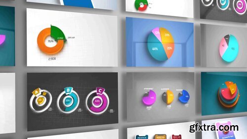 Videohive - 3D Pie Chart Infographics - 24079113