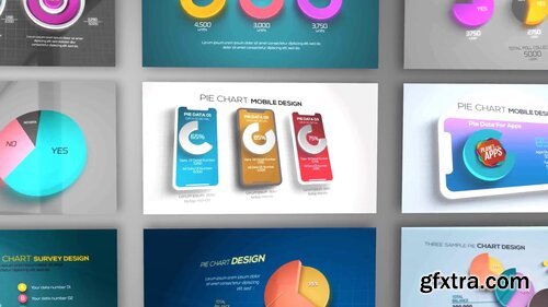 Videohive - 3D Pie Chart Infographics - 24079113