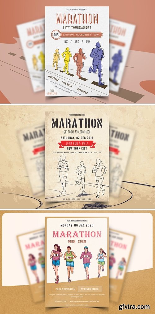 Marathon Event Flyer