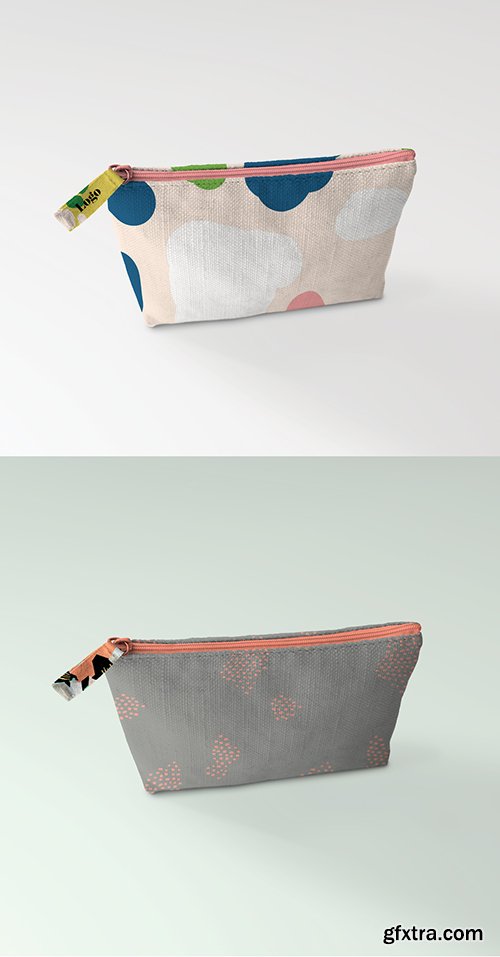 Zipped Pouch Mockup 251683934