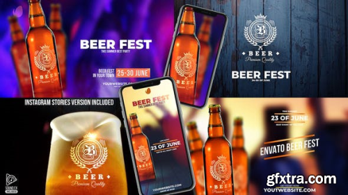 VideoHive Beer Fest & Beer Mock-up Pack 23874743